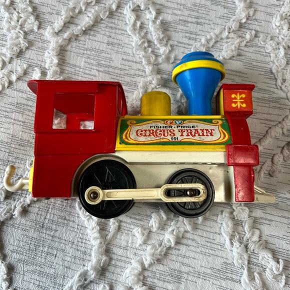 Vintage Fisher Price Four Piece Play Family Circus Train Replacement Part *Read - Picture 5 of 12